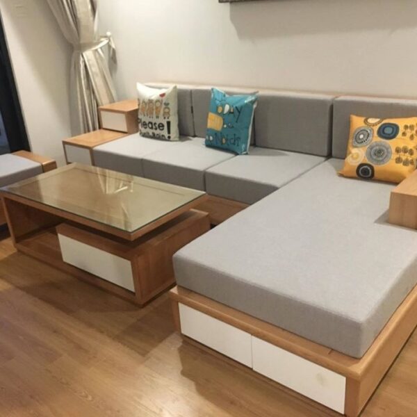Đệm ghế gỗ sofa da cao cấp